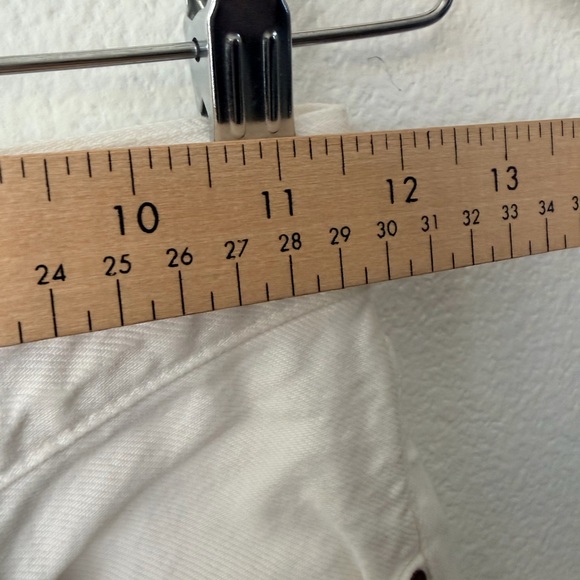 Agolde 90’s Pinch Waist High Rise Straight Jean Marshmallow White Size 23 - Picture 10 of 14